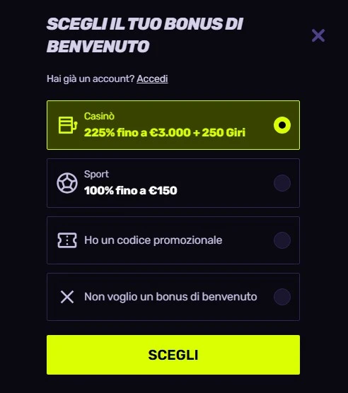sportuna casino registrati